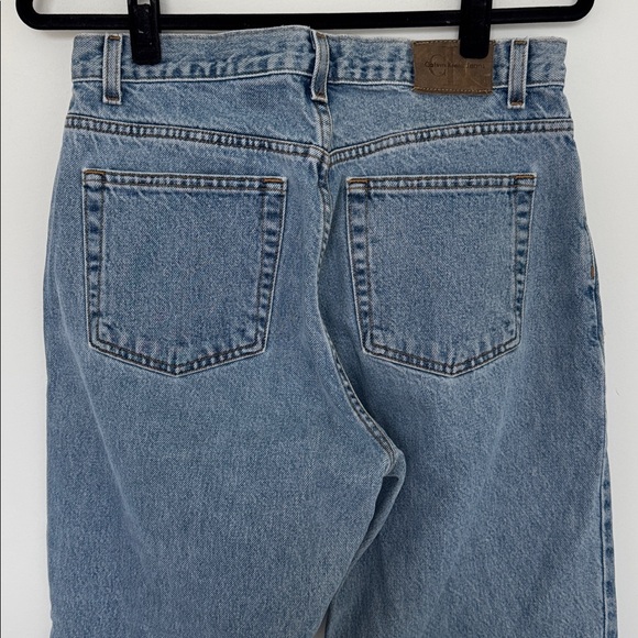 Calvin Klein Vintage Light Wash Women's Jeans - Size 12 - Picture 4 of 5